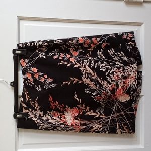 Multi Colored Floral Skirt